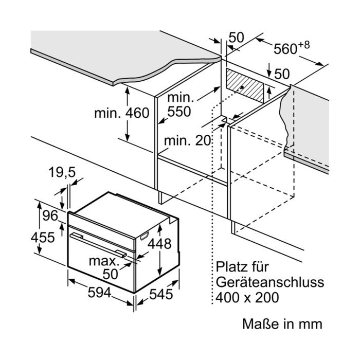 Siemens Einbau-Mikrowelle m. Dampfgarer iQ700 CP565AGS0