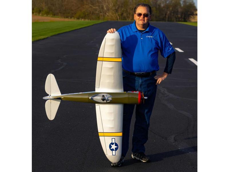 Hangar 9 Warbird P-47 Thunderbolt 1435 mm PNP Weitgehend vormontierter Warbird mit Brushless Antrieb