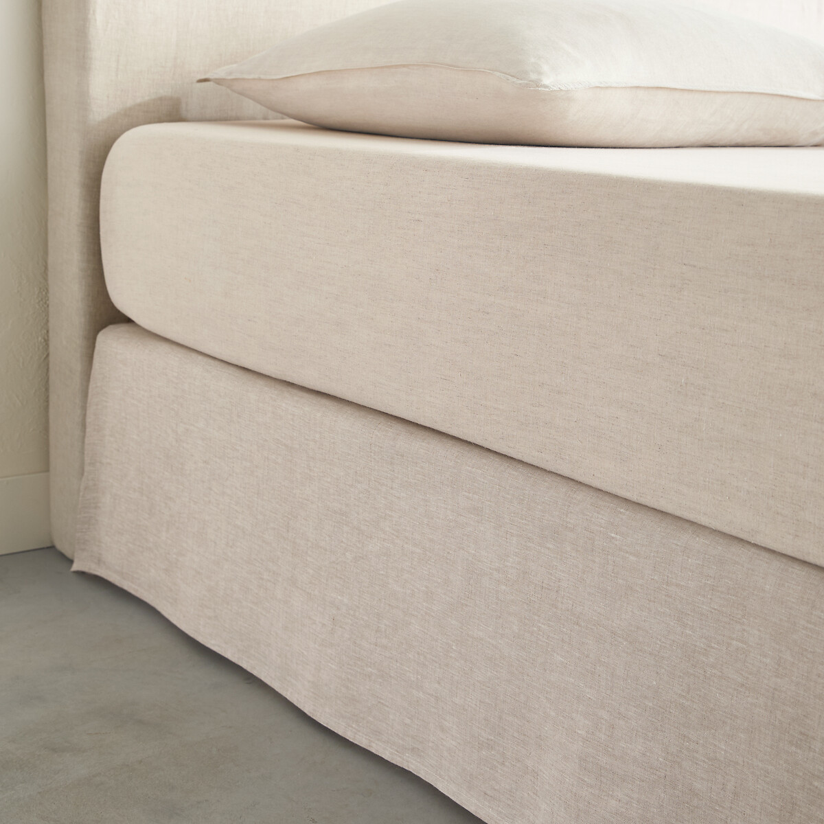 AM.PM<br>Borda da cama em linho lavado, Linéo
