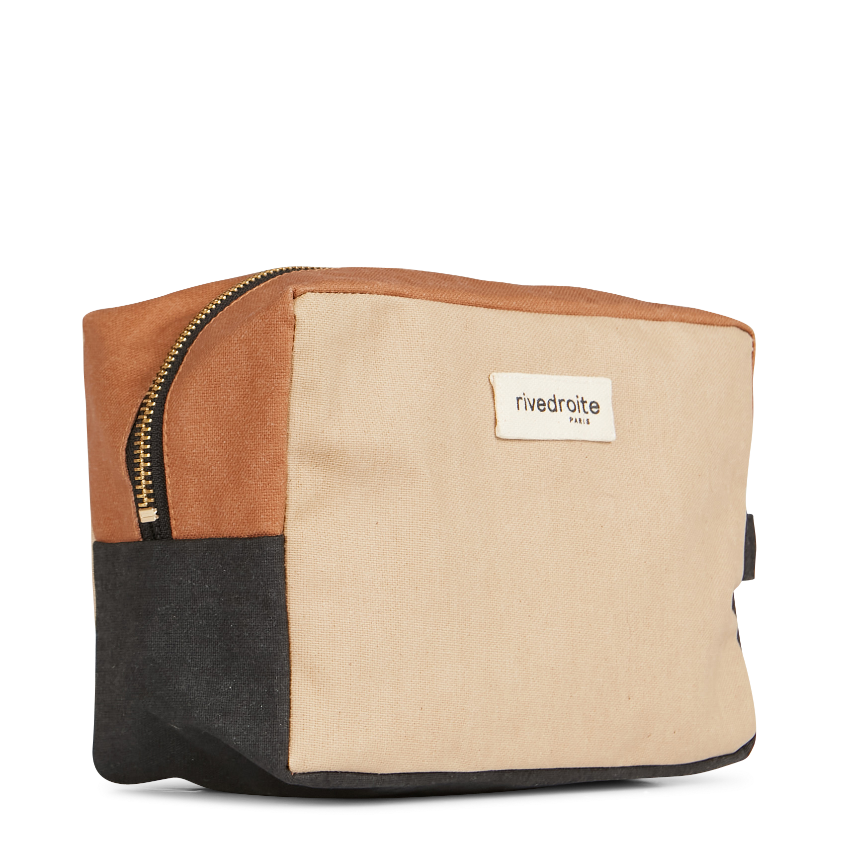 TOURNELLES XL - Grande trousse en coton recyclé | Beige