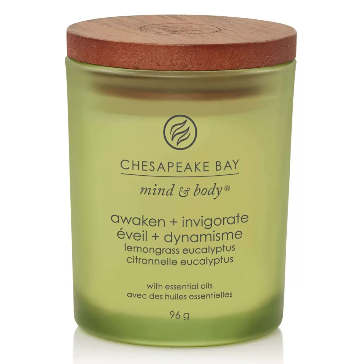 Chesapeake Bay Duftlys Lemongrass Eucalyptus - 96 g