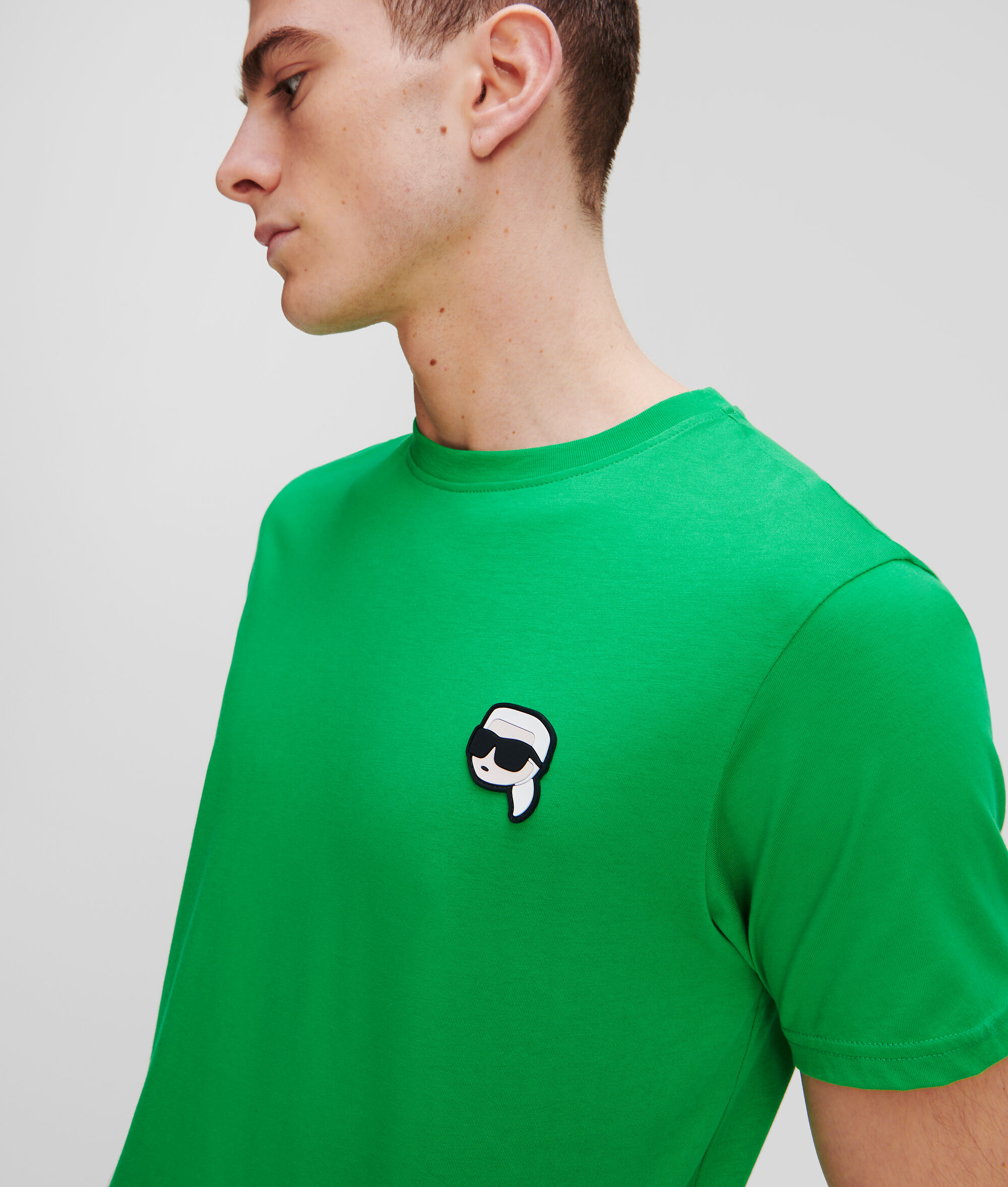 T-SHIRT KARL IKONIK AVEC EMPIÈCEMENT