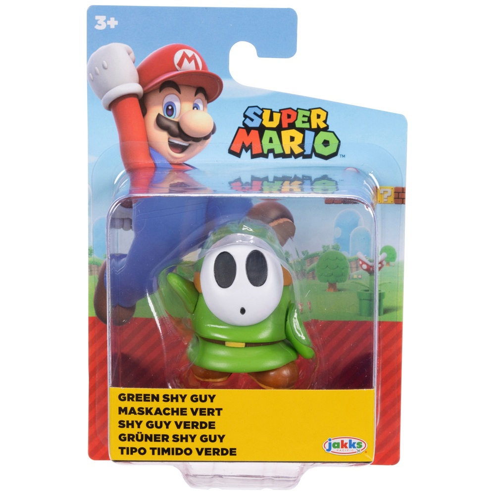 Nintendo Super Mario 6 cm grüne Shy Guy Figur
