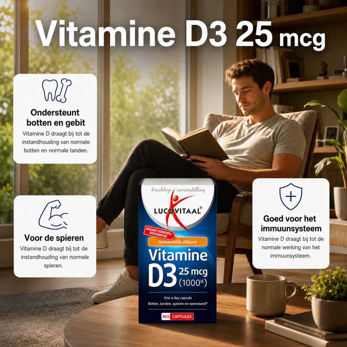 Vitamine D3 25 mcg
