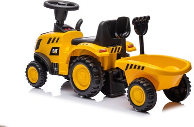 Caterpillar Gåbil med Tilhenger, Gul