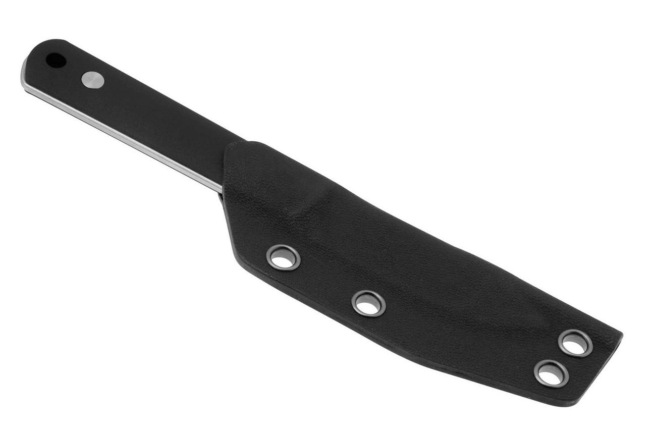 Böker BFF Packlite 120749 Black Richlite, vaststaand mes, Lucas Burnley Design