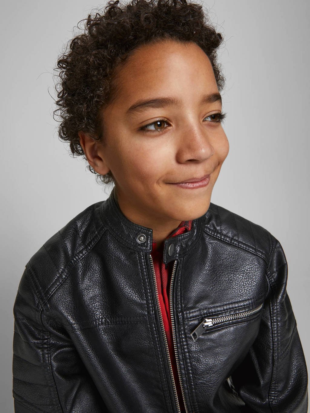 JACK & JONES jas JJEROCKY zwart