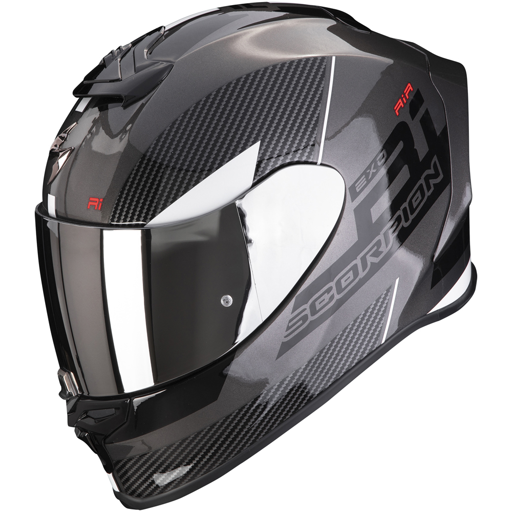 Scorpion - Casque Exo-R1 Evo Air Final Argent / Noir