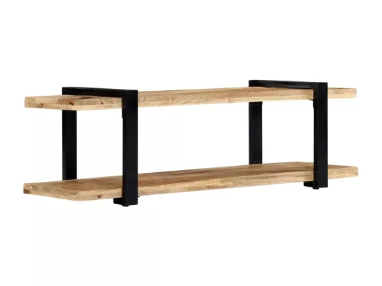 Meuble TV 247885 cm Bois de manguier massif