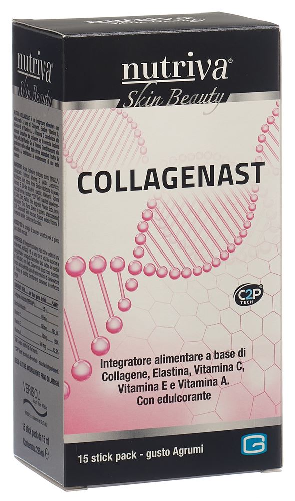 NUTRIVA Collagenast<br>15 × 15 ml, Beutel