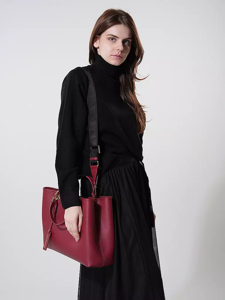 EMPORIO ARMANI Tasche - Shopper MYEA Medium rot