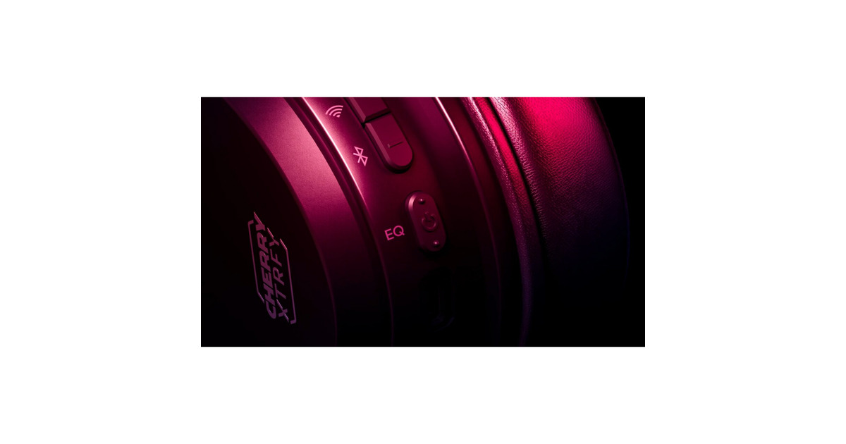 CHERRYXTRFY H3 Wireless over-ear gaming headset  (Zwart, Bluetooth® 5.1)