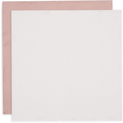 Jollein Musselinteppe 4-Pakk, Wild Rose/Ivory