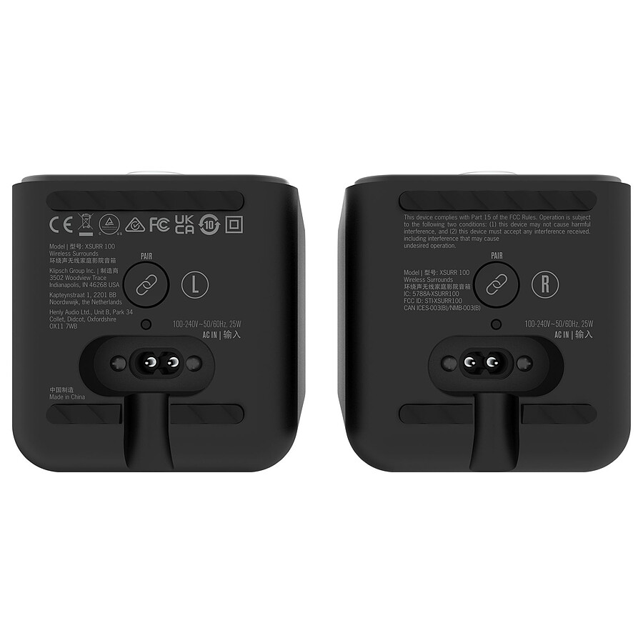 Klipsch Flexus Surr 100 (La paire) - Noir