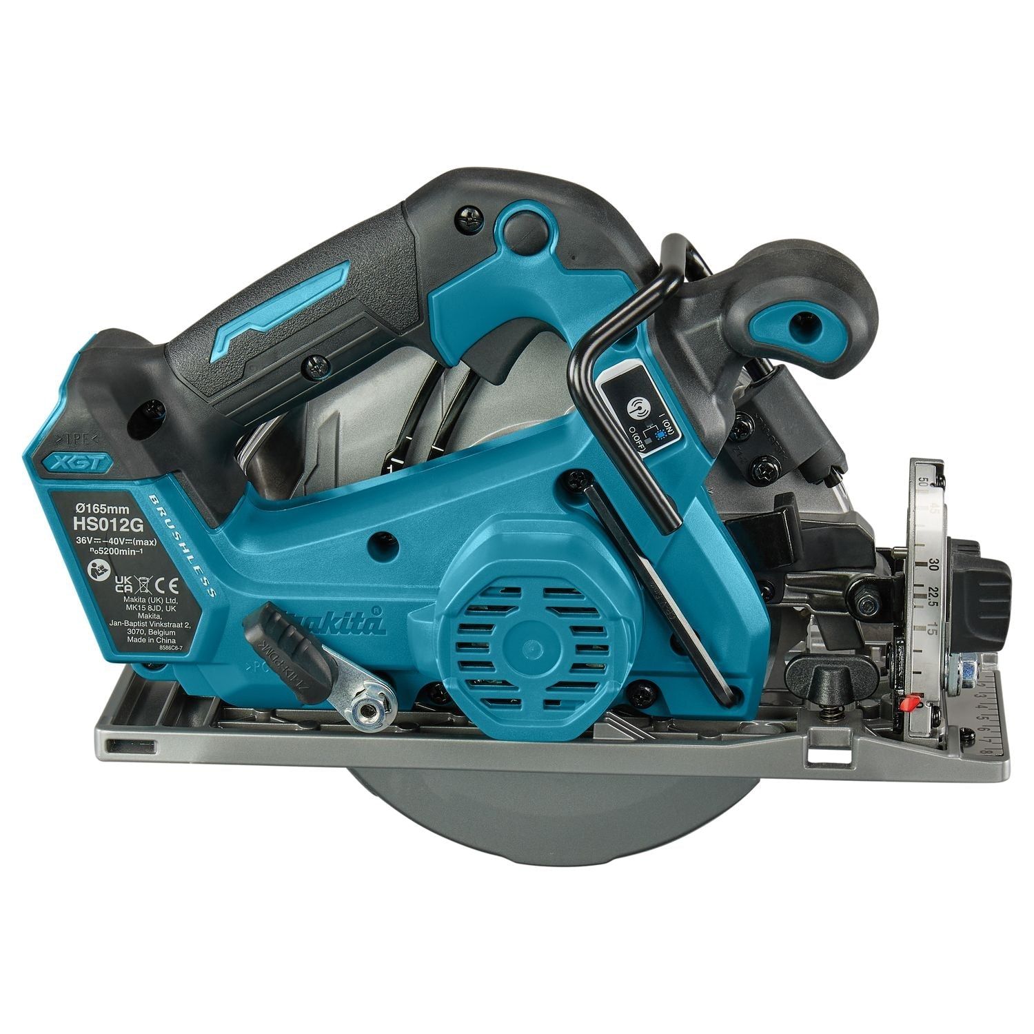 Makita HS012GZ Accu Cirkelzaag 165mm AWS XGT 40V Max Basic Body