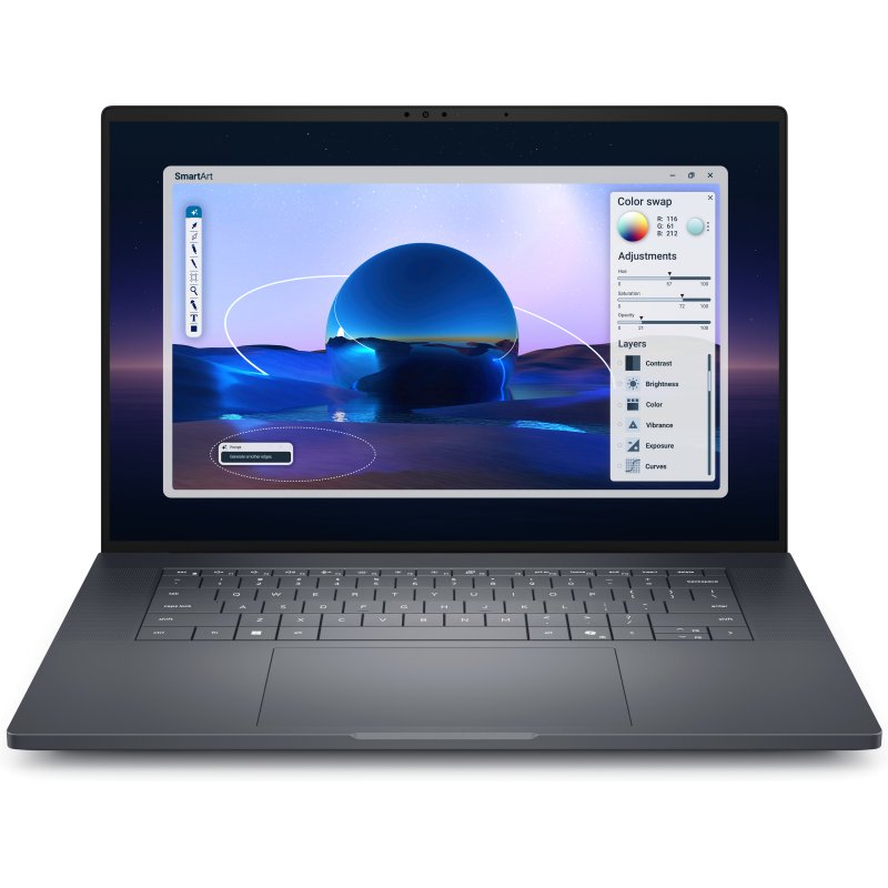 DELL Pro Max 16 Premium MA16250 Intel Core Ultra 7 265H Station de travail mobile 40,6 cm (16