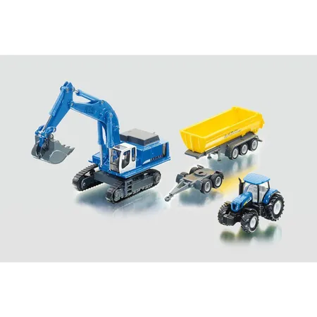 SIKU 1815 Baustellenset mit Traktor