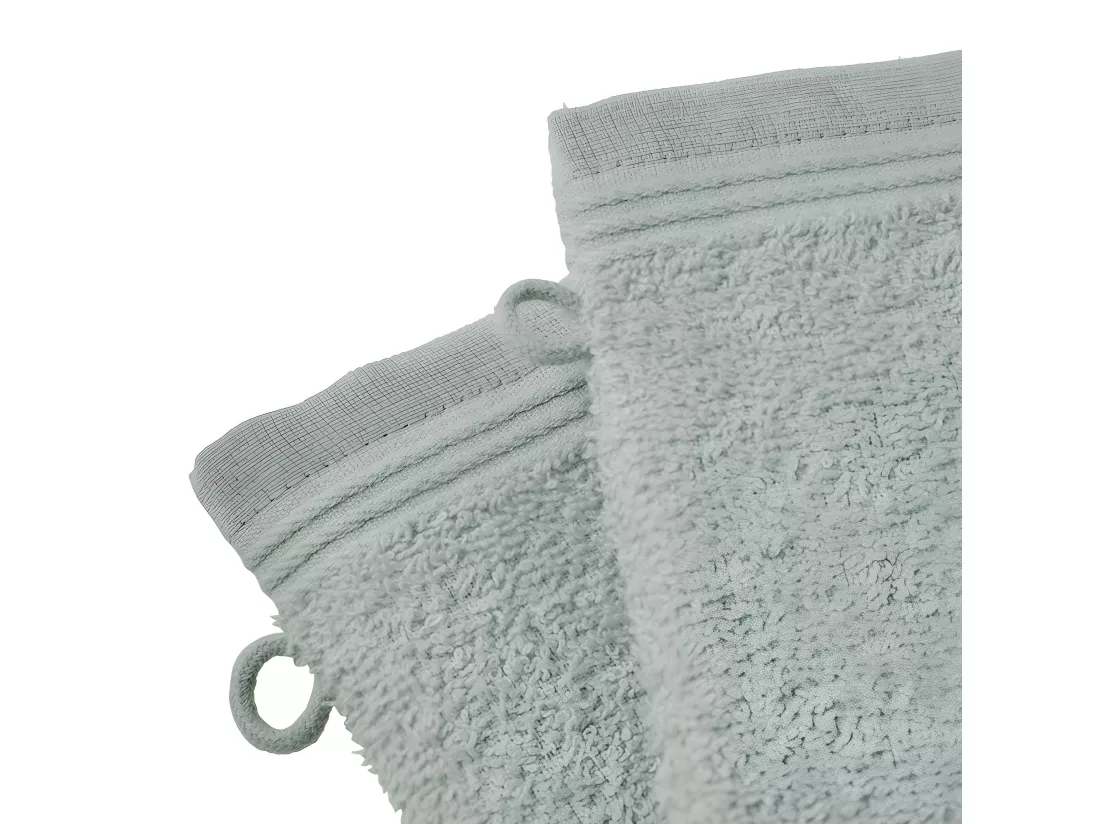 Lot de 2 gants de toilette 