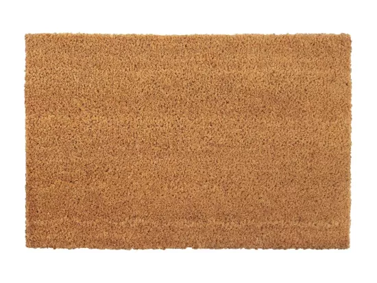Tapis de porte 5 pcs naturel 40x60 cm fibre de coco touffeté