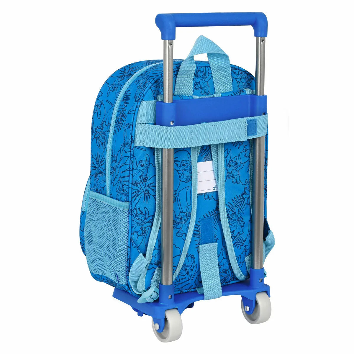 Stitch Cartable à Roulettes - Bleu