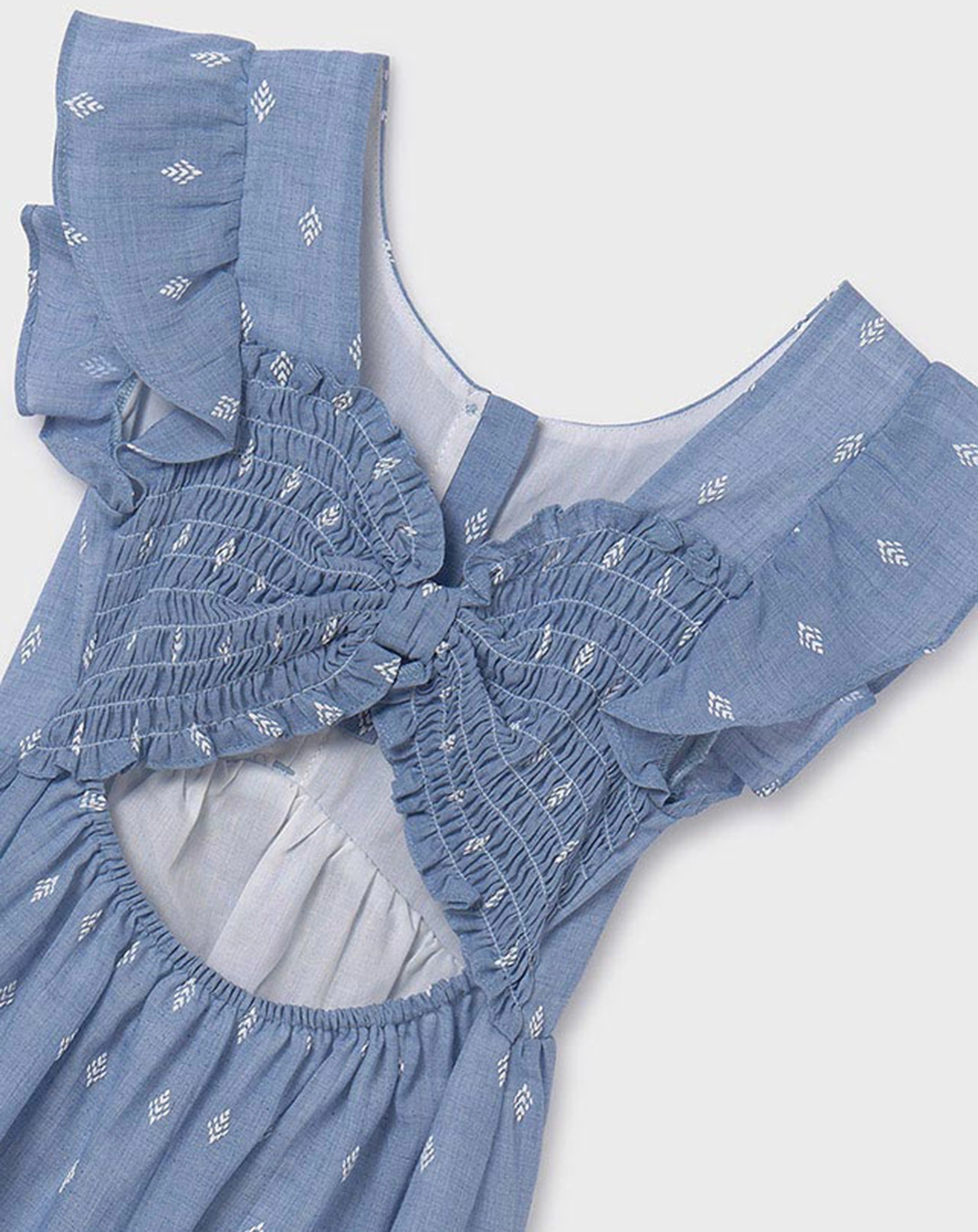 Kleid MINI PRINT in lavendel