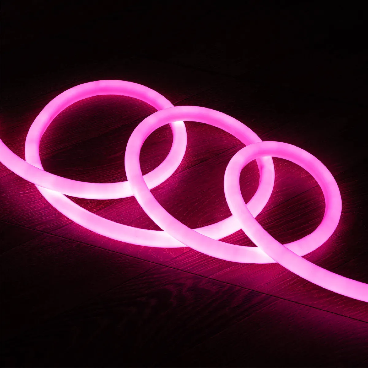 Ledkia Néon LED 360º Rond Rose IP67 - Flexible Dimmable 120LED/m