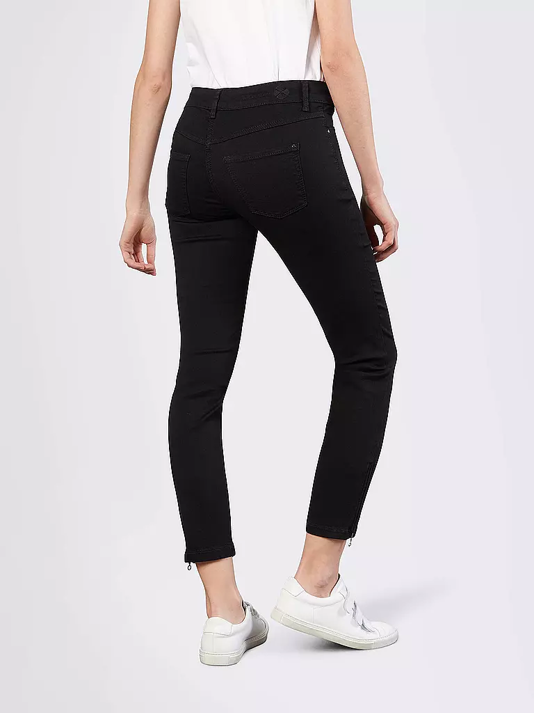 MAC Hose Skinny Fit 7/8 Dream Chic schwarz