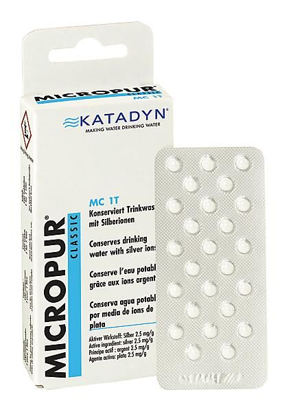 KATADYN - PASTILLES PURICATION MICROPUR MC 1 T CLASSIC