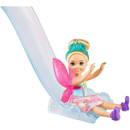Barbie Chelsea Dreamtopia Regenbogen-Schaukel-Spielset mit Puppe