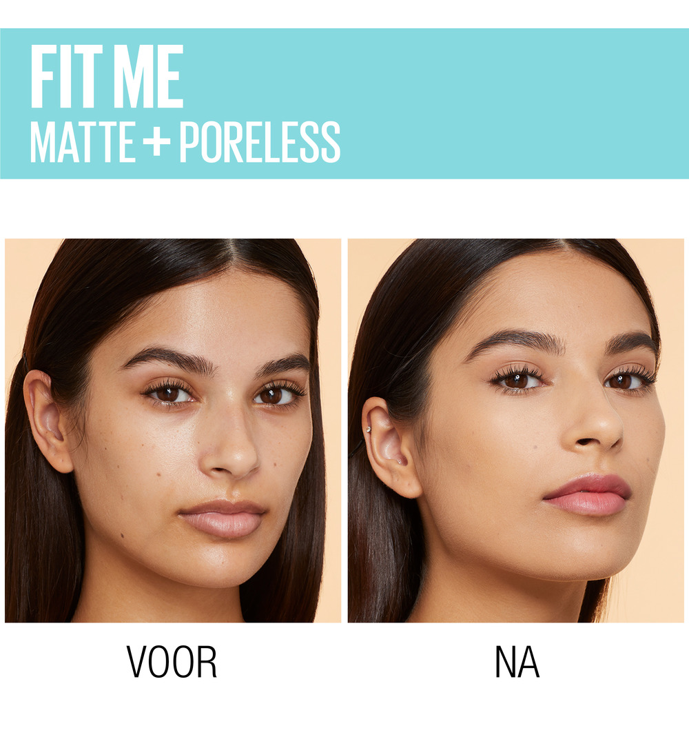 Maybelline New York Fit Me matte & poreless foundation 238 rich tan (1 stuk)