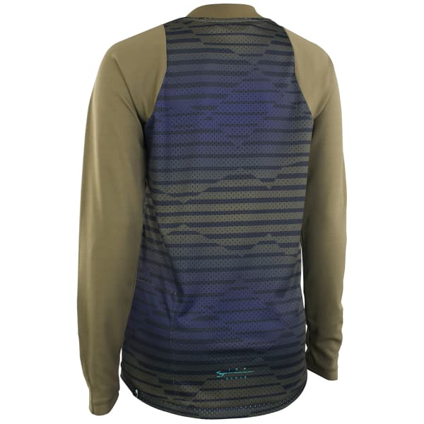 Maillot VTT ION JERSEY SCRUB LS W DARK MUD