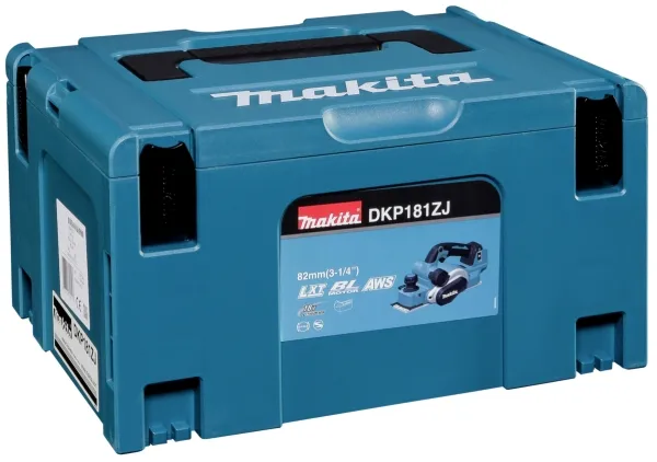 Makita DKP181ZJ - Høvl - ledningfri - intet batteri - 18 V - SOLO