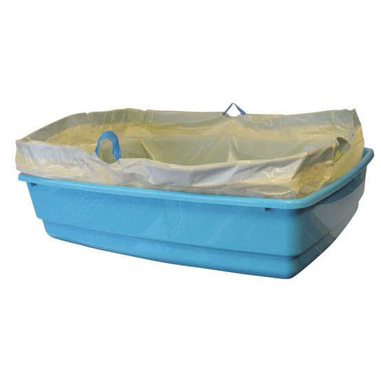 Rouleau de 8 sacs pour bac à litière de 50 cm x 38,5 cm