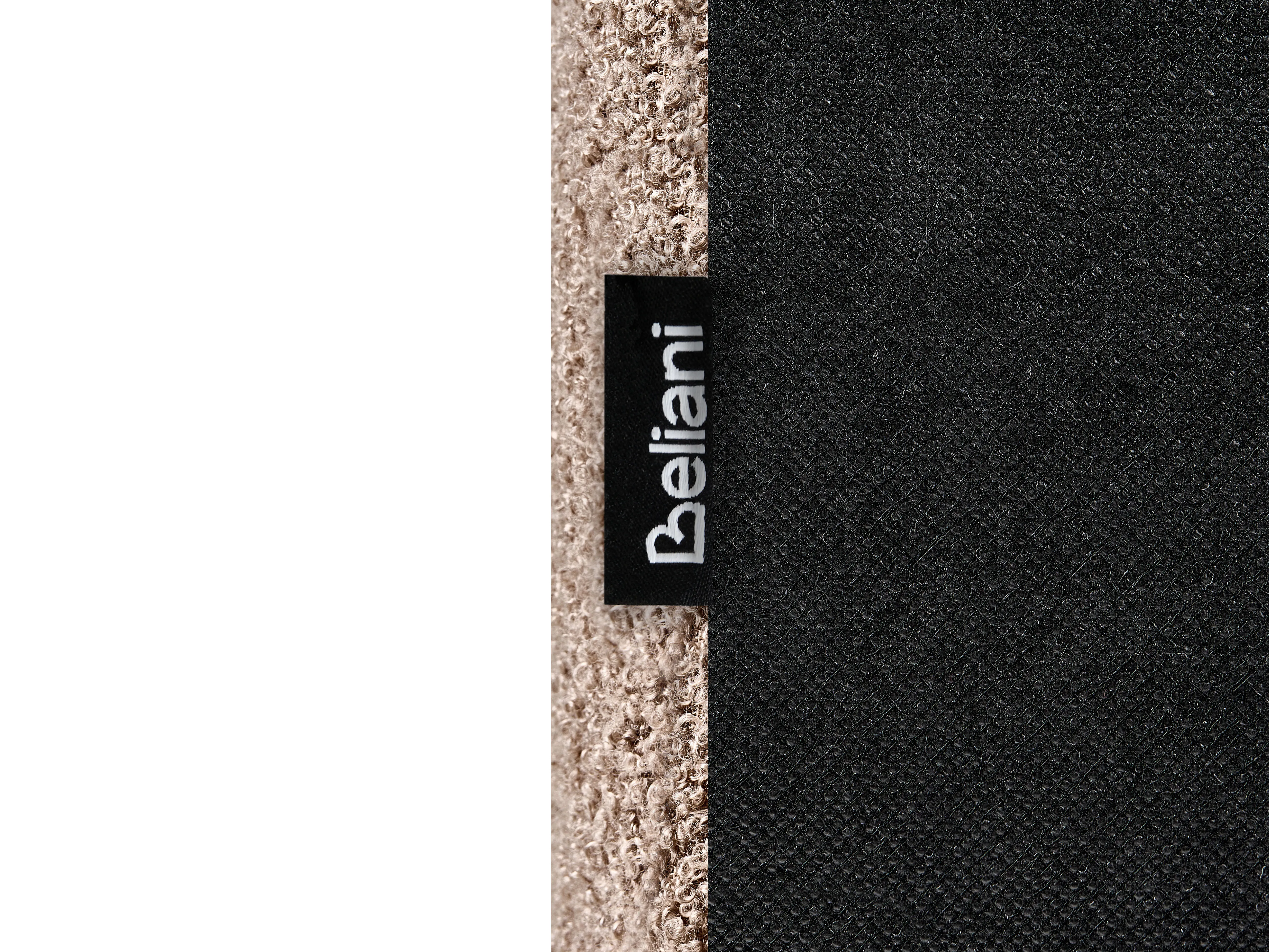 Bed met opbergruimte Bouclé BOUSSE 180 x 200 cm Taupe