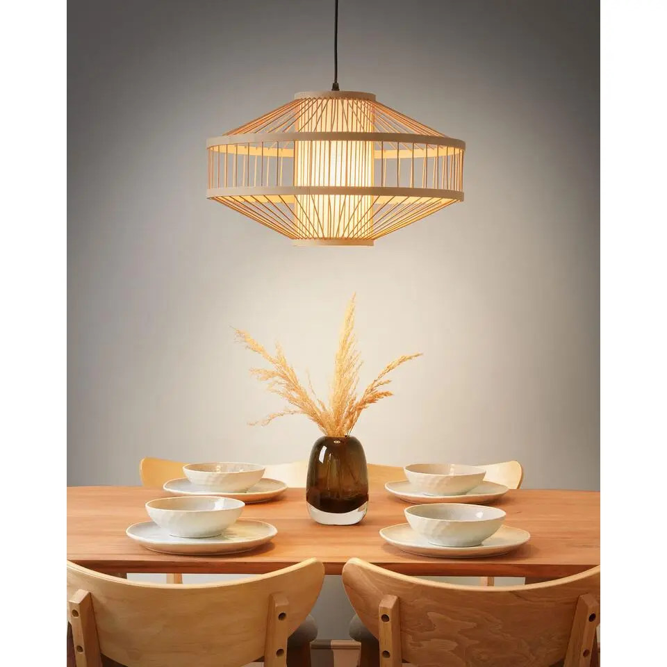 KARAJ - Hanglamp - Natuurlijk - Bamboe