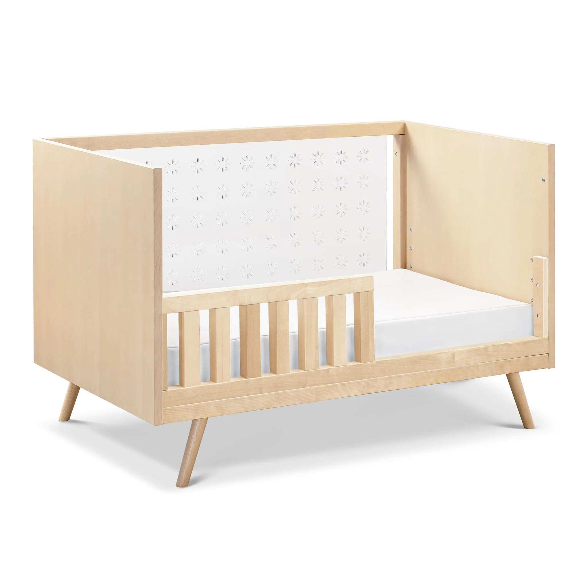 Babyletto Couchette Transparente Nifty - Acrylique  Bouleaux Naturel