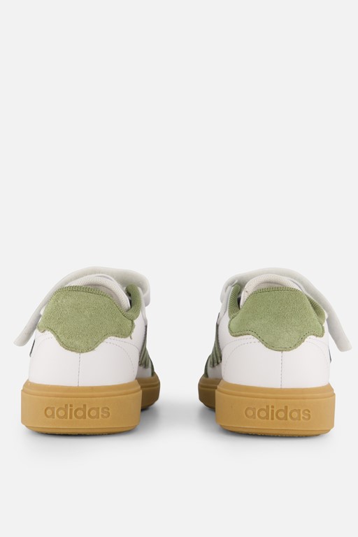 Adidas Courtblock Sneakers wit Imitatieleer