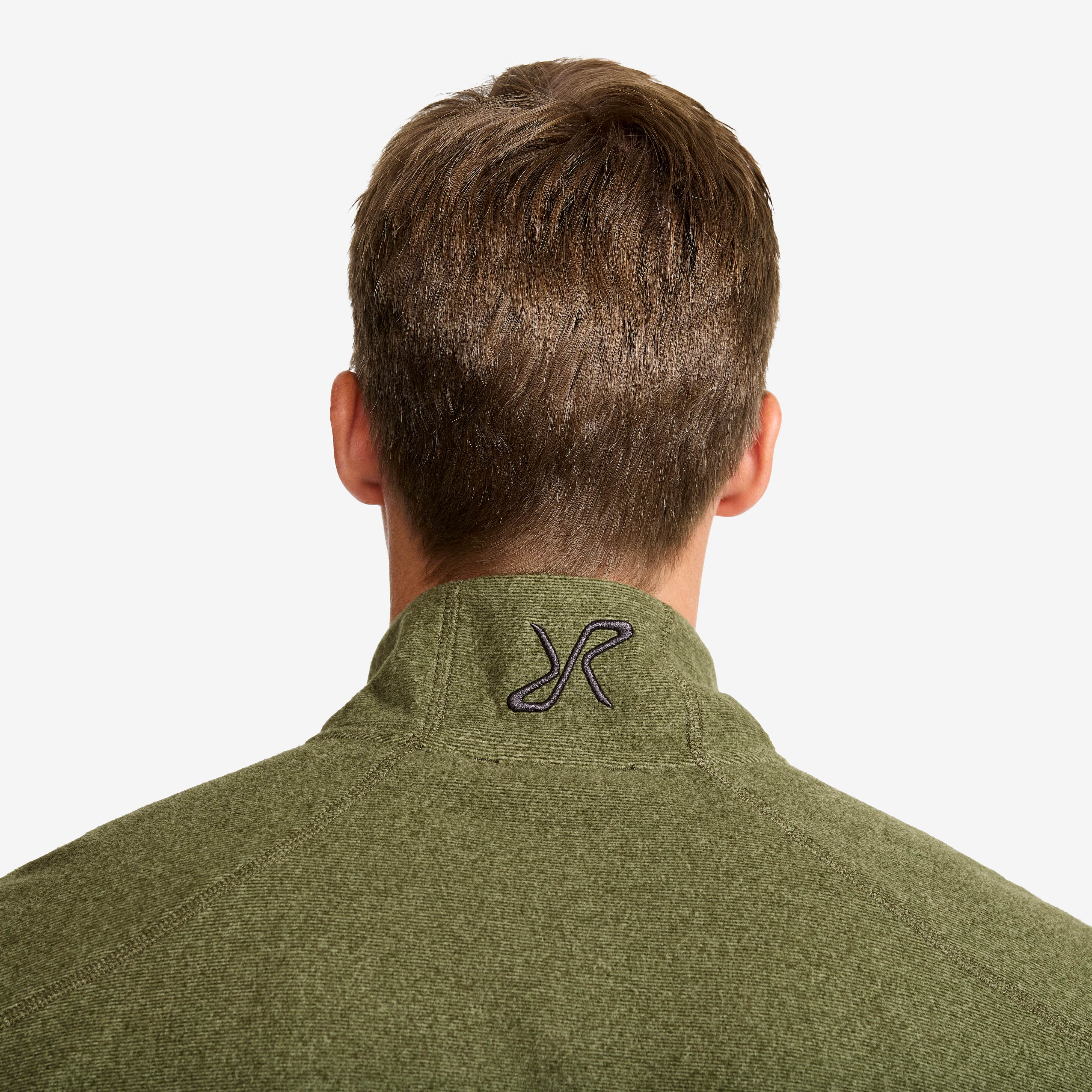 Essential Full-zip Fleece Herre Cypress