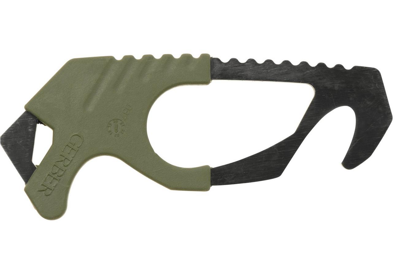 Gerber Strap Cutter 22-01943, FG504 Green, snijhaak