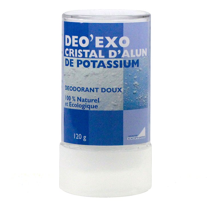 Déo'exo cristal d'alun 100% naturel 120g