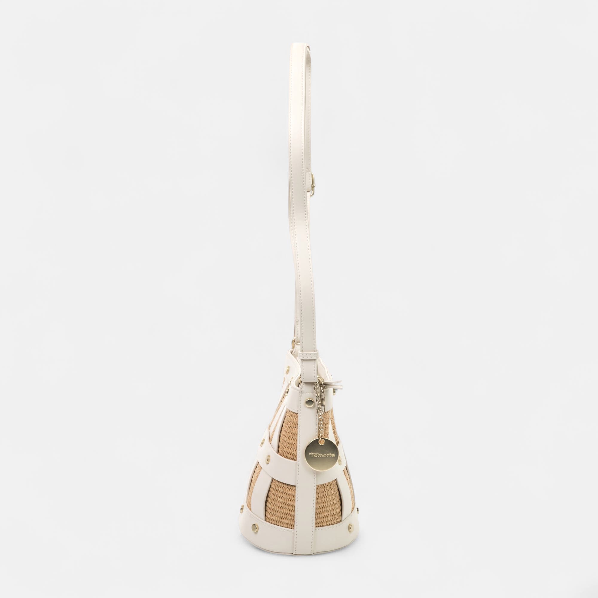 Sac bandoulière beige