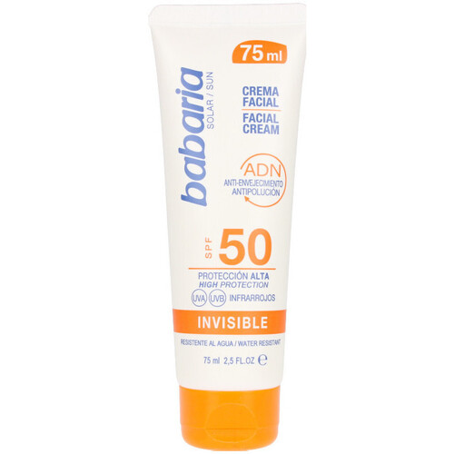 Babaria - Solar Adn Invisible Crema Solar Facial Spf50