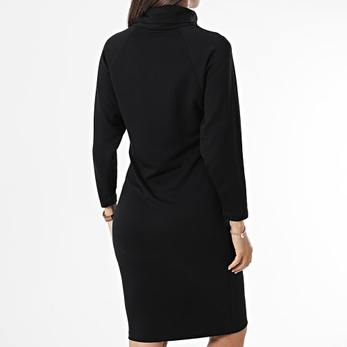 Robe Pull Col Roulé Femme Raglan 0290 Noir