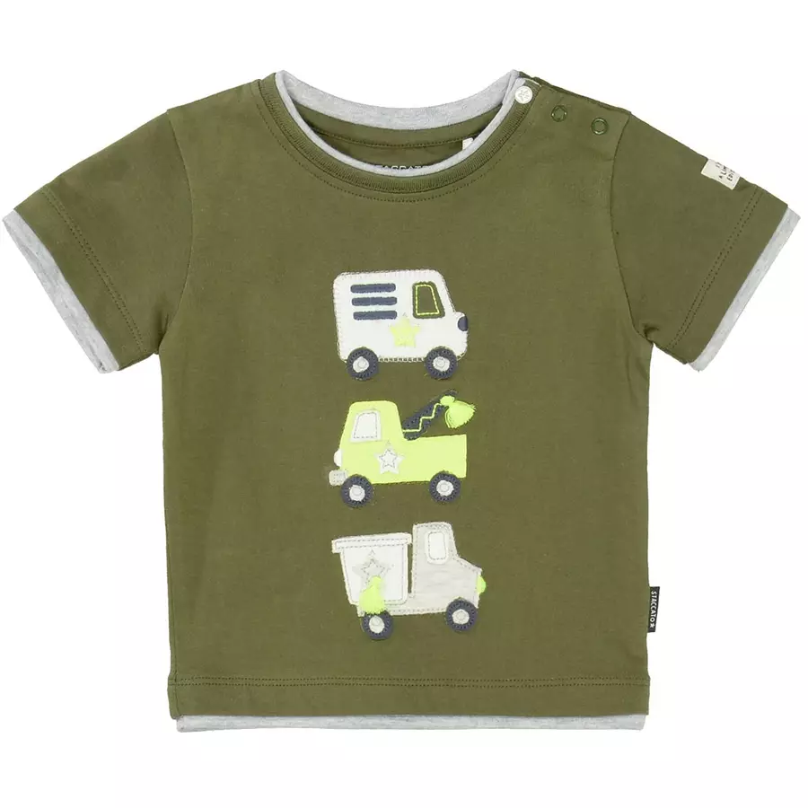 STACCATO T-Shirt soft olive