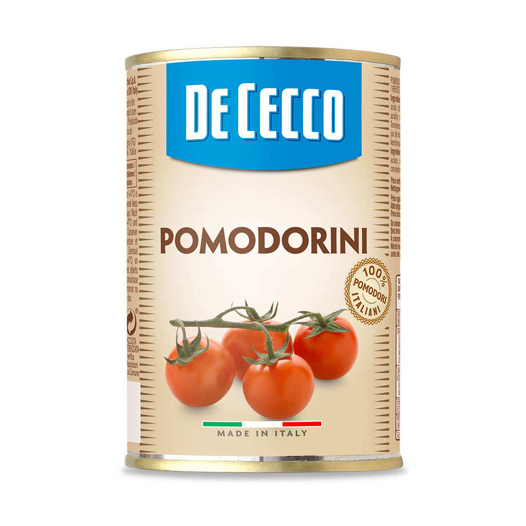 Tomates cerises italiennes en boîte De Cecco