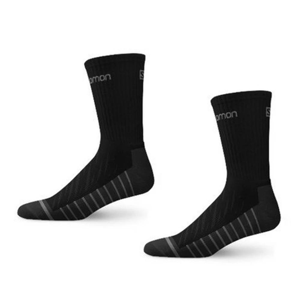 Salomon Chaussettes Noires Mixte Salomon Unisex Life