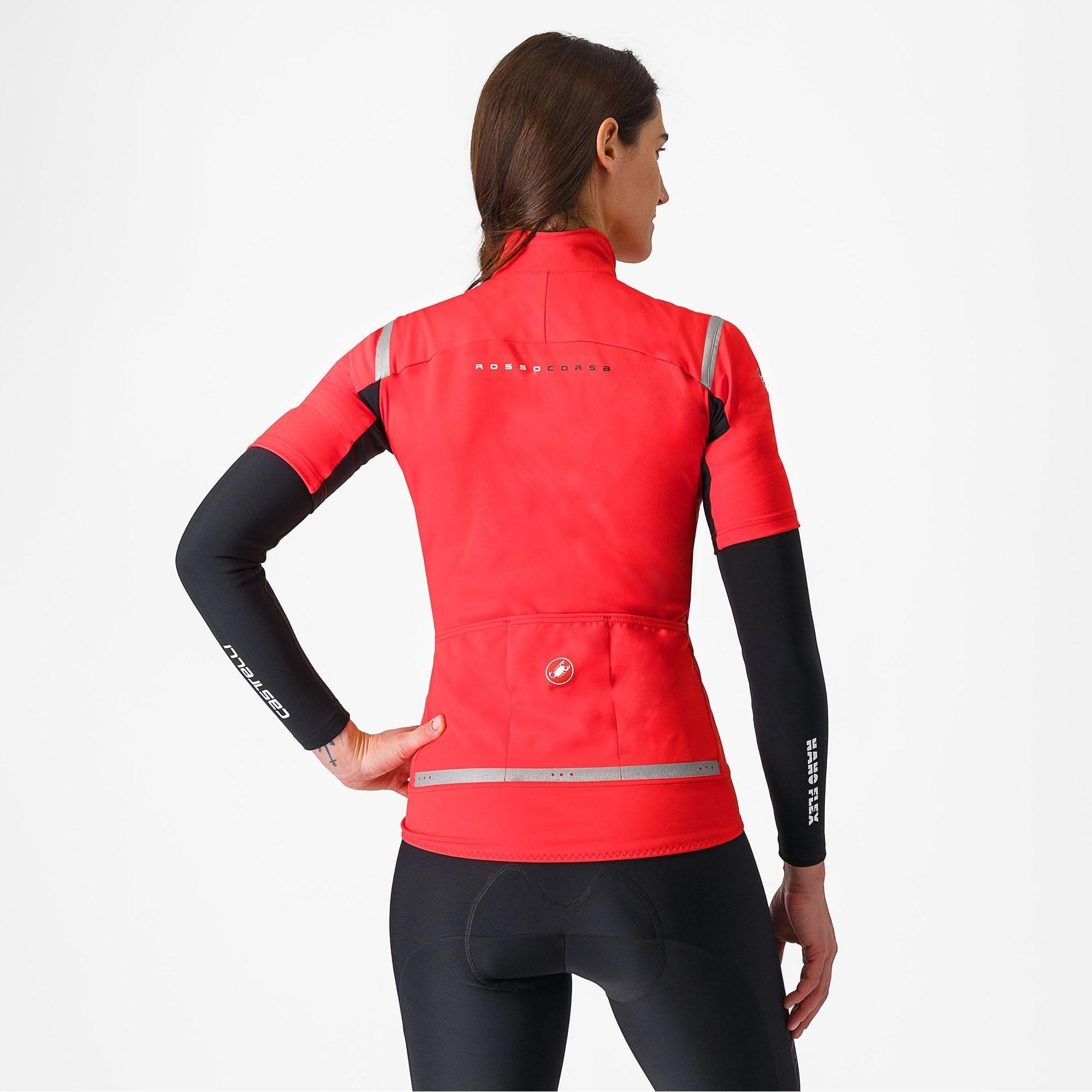 Castelli Gabba Short Sleeve Zip Up Jersey Top Womens