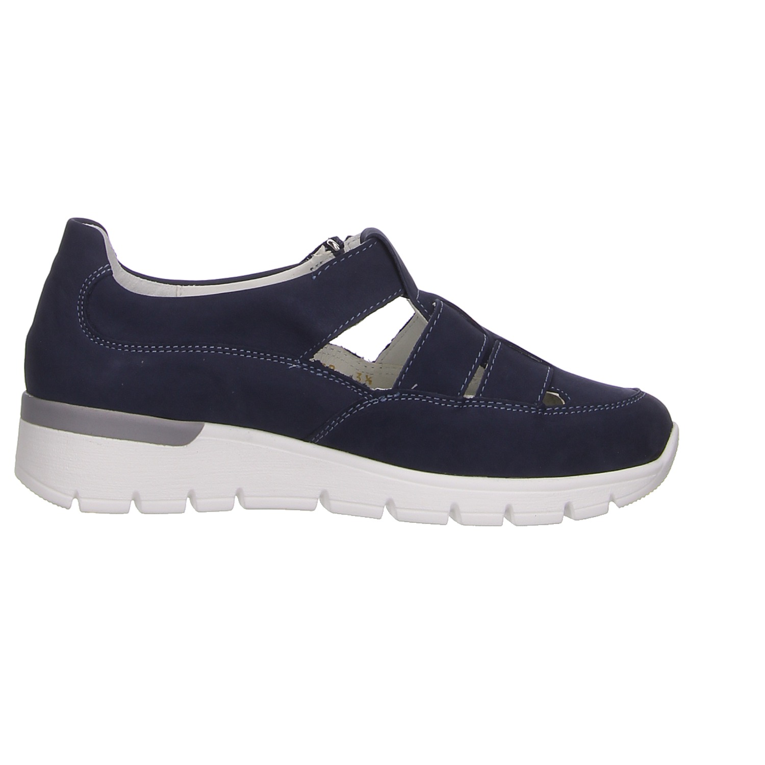Waldläufer Slipper blau blau