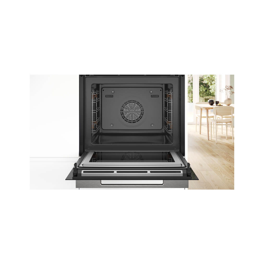 Bosch HMG7361B1 Einbau-Backofen mit Mikrowelle 230V