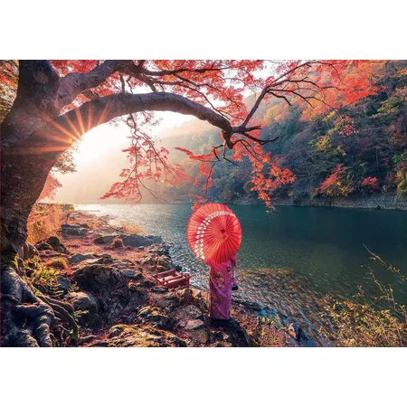 Educa Puzzle Sunrise in Katsura River, Japan, 1000 Teile